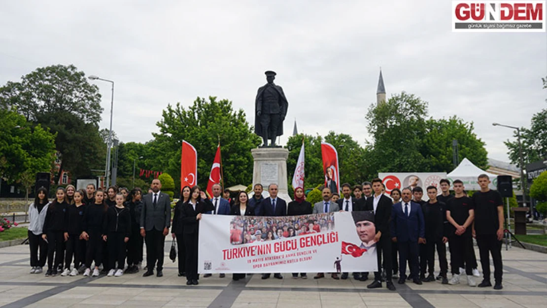 Edirne'de 'Gençlik Haftası' coşkusu başladı