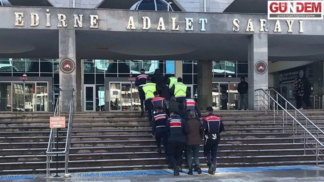 Edirne'de hakkında arama kararı bulunan 105 şahıs yakalandı