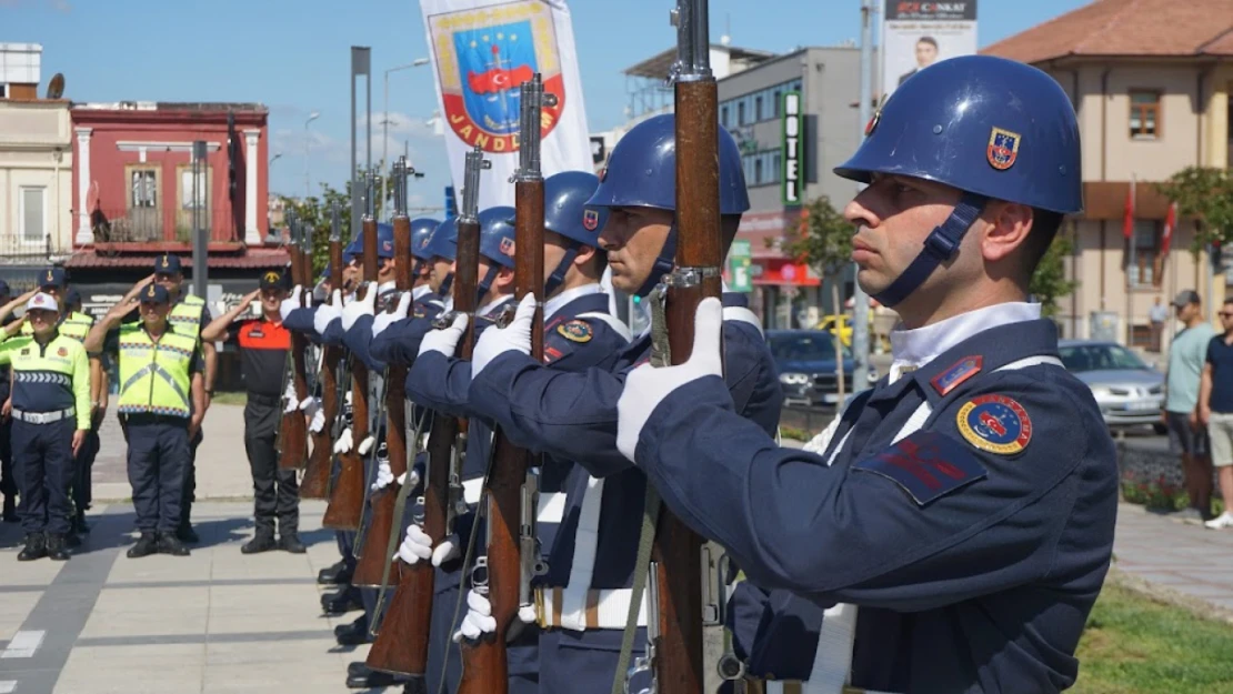 Edirne'de Jandarma Teşkilatı'nın kuruluşunun 184'üncü yılı törenle kutlandı