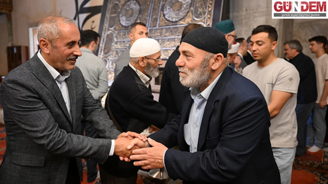 Edirne'de Kurban Bayramı namazı kılındı