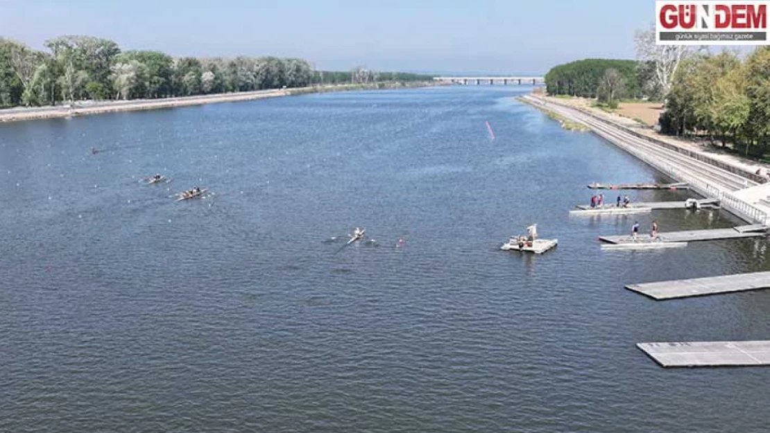 Edirne'de kürek heyecanı başlıyor
