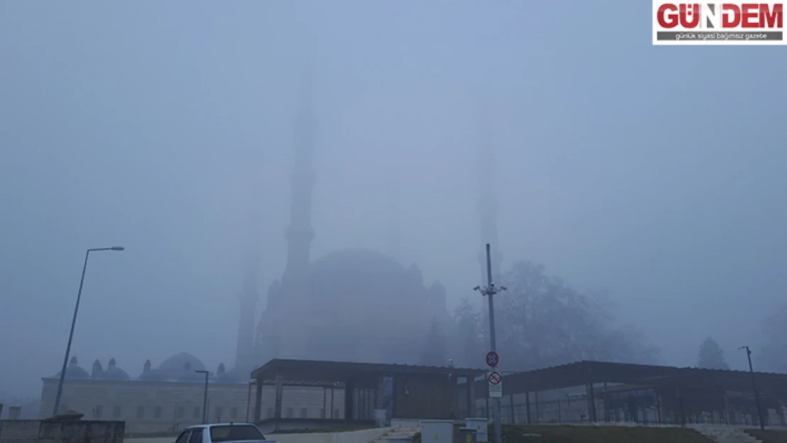 Edirne'de sis etkili oldu