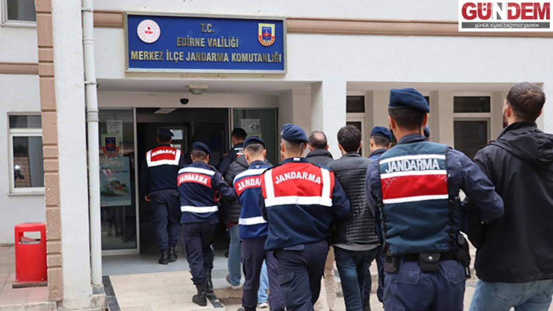 Edirne'de son bir haftada aranması bulunan 136 şahıs yakalandı