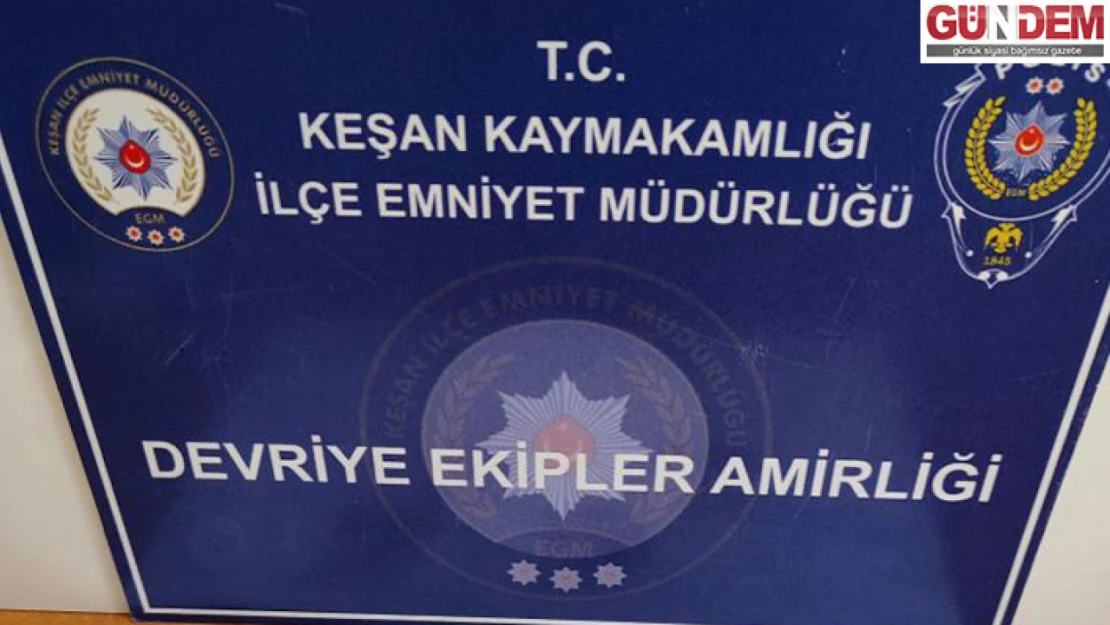 Edirne'de uyuşturucuyla yakalanan 7 şüpheli gözaltına alındı