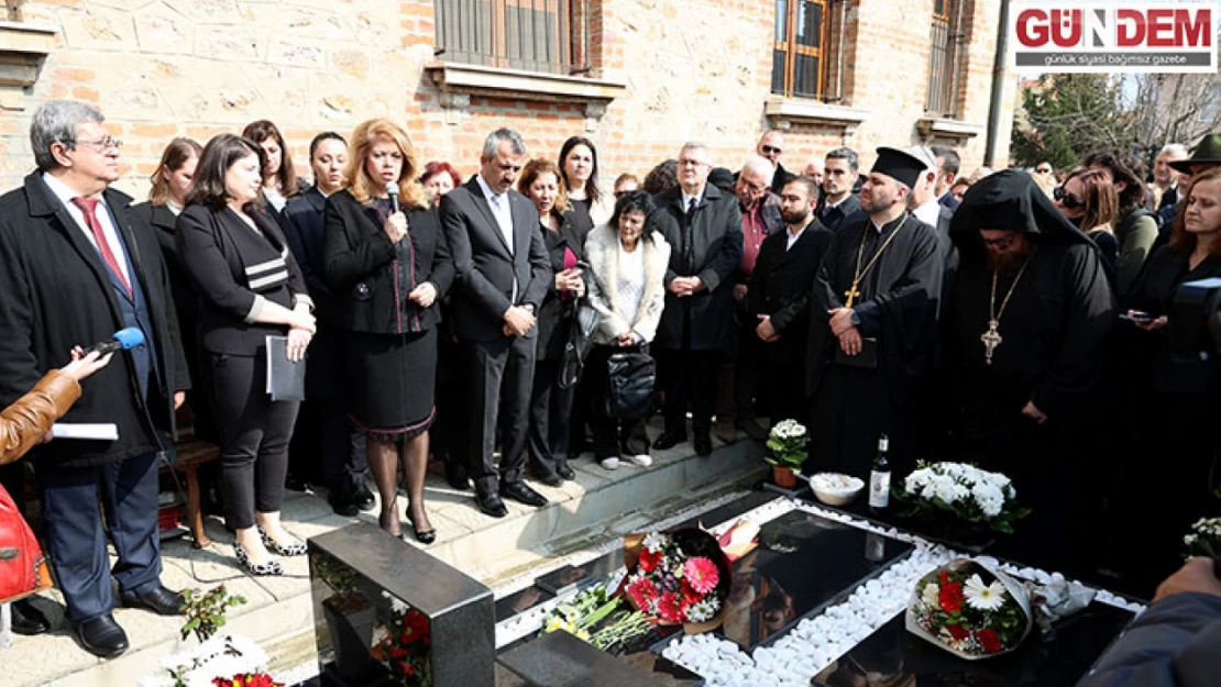 Edirne'deki Bulgar Ortodoks Kilisesi'nin rahibi Çıkırık, ölümünün 1'inci yılında anıldı