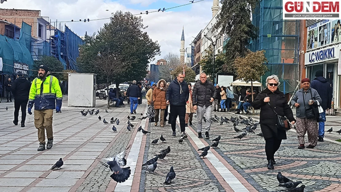 Edirne sıcak havalara kavuşuyor