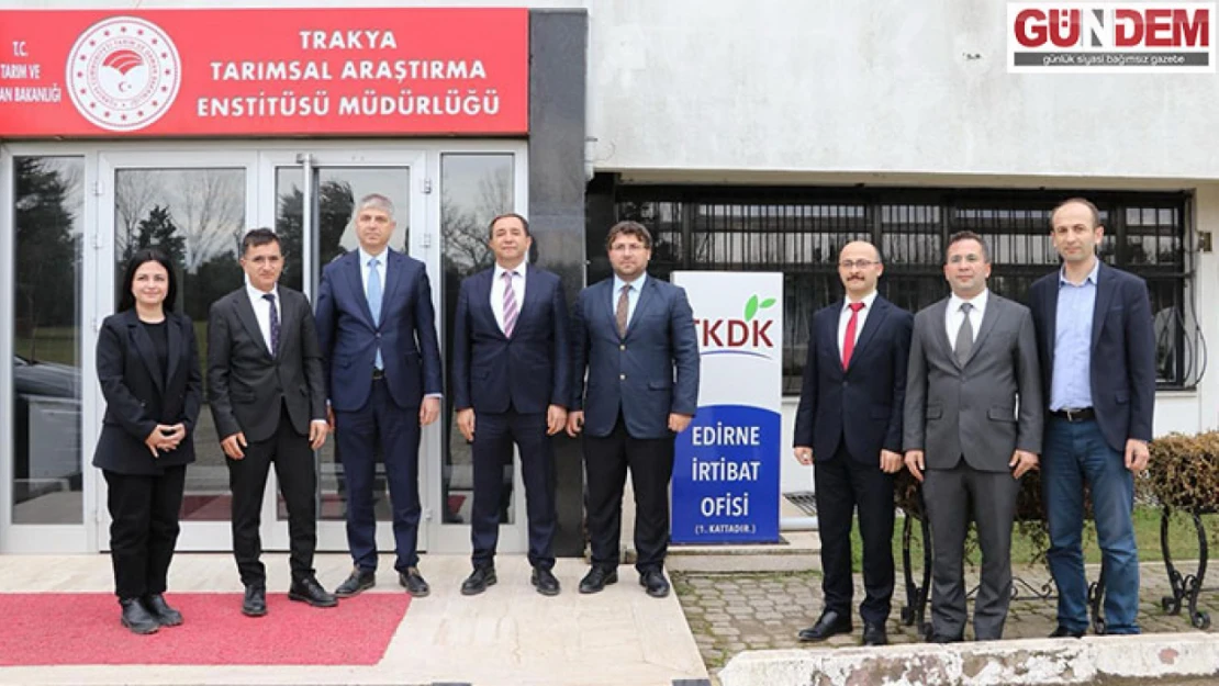 Edirne TKDK İrtibat Ofisinin açılışı yapıldı