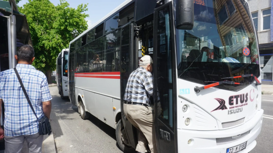Edirne toplu taşıma ücretinde zirveye çıktı