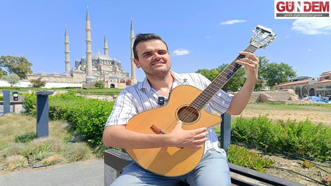Edirneli genç müzisyenden yeni klip