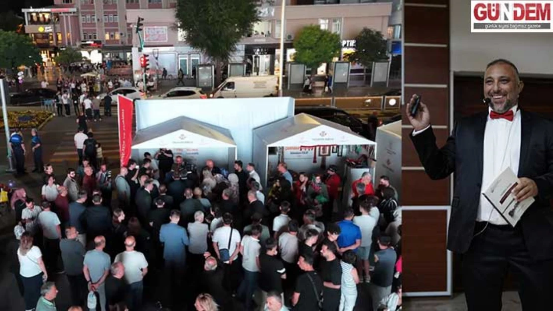 Edirneli sanatçı Evrim Kaşıkçı Erzincan'daki festivalde sahne aldı
