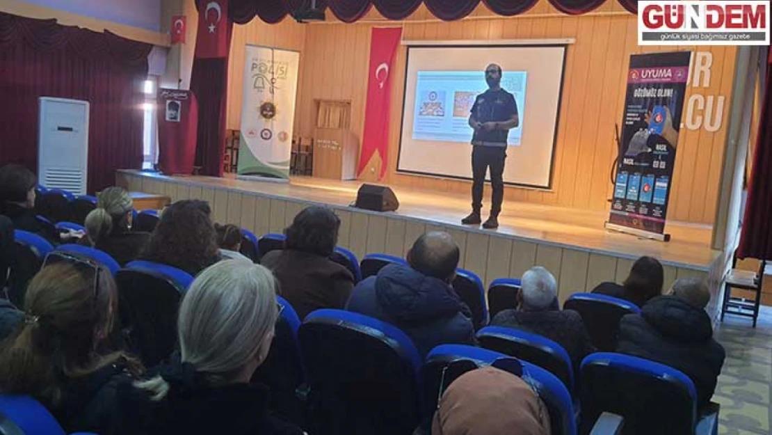 'En İyi Narkotik Polisi Anne' ve 'UYUMA' semineri düzenlendi