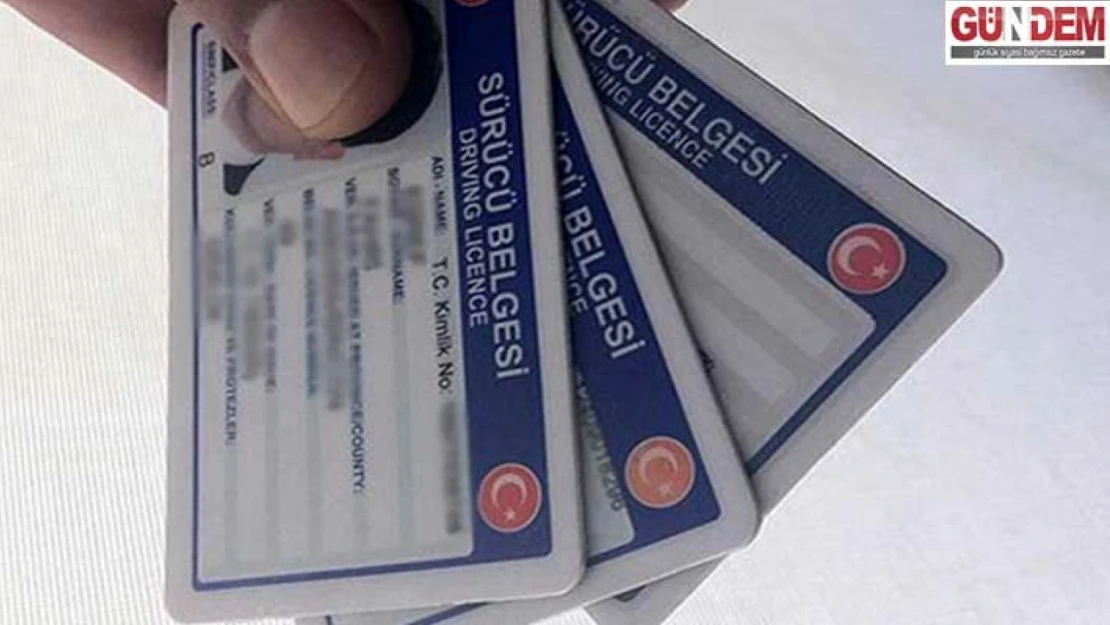 Eski tip sürücü belgeleri için son tarih yaklaşıyor