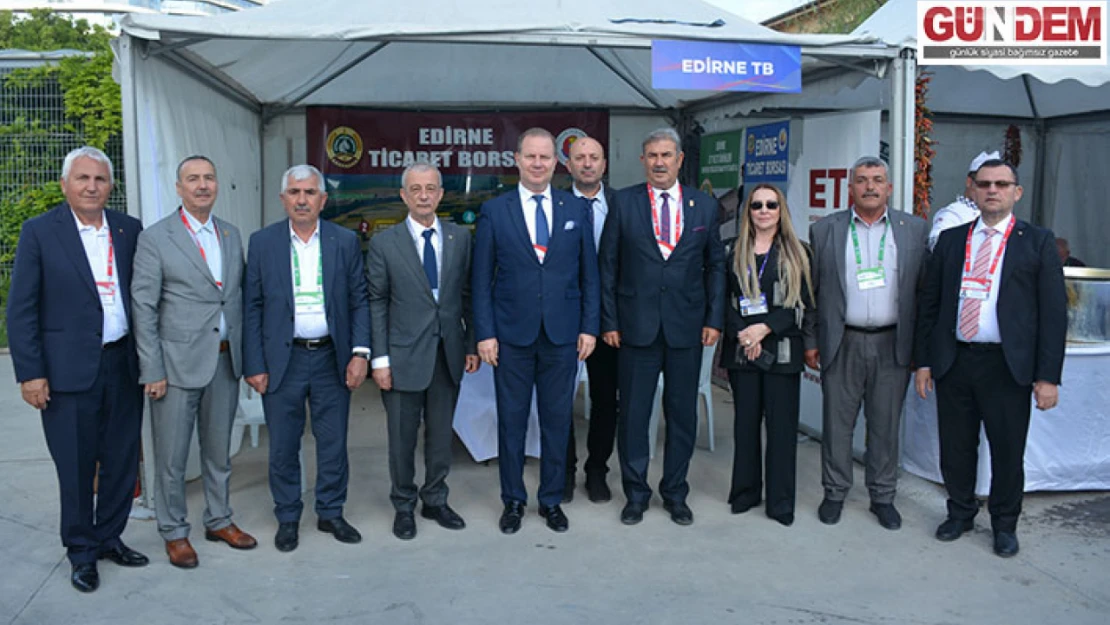 ETB, Ankara'da Edirne tava ciğerini ve yöresel ürünleri tanıttı