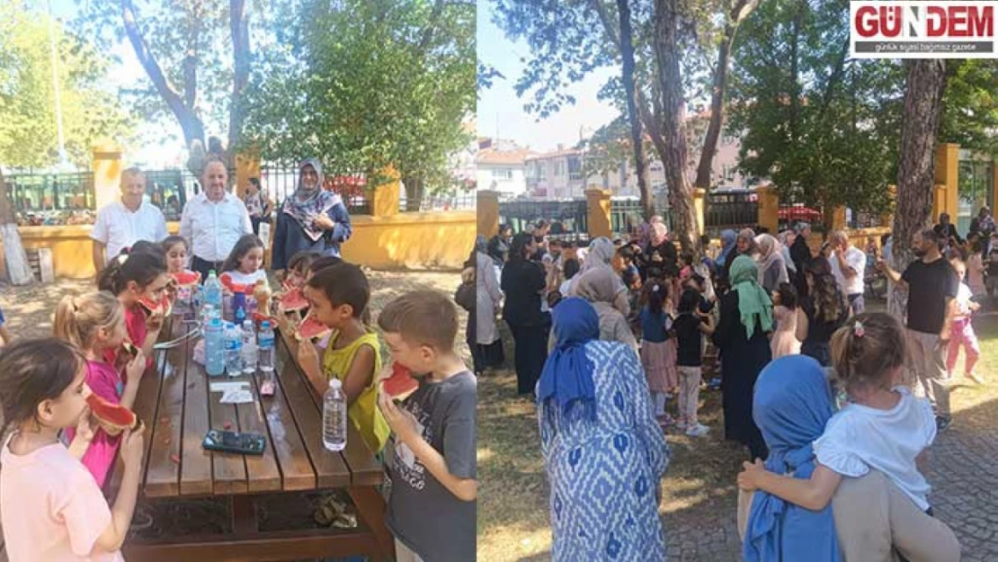 Fatih Sultan Mehmet Kur'an Kursu'nda yılsonu coşkusu
