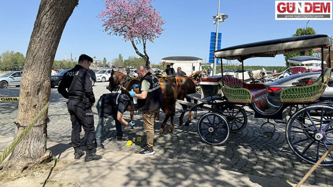 Faytoncular arasındaki silahlı kavgada 2 kişi yaralandı