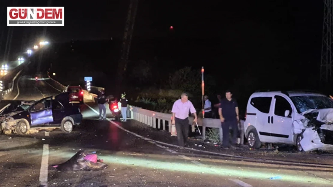 Feci kazada 5 kişi yaralandı