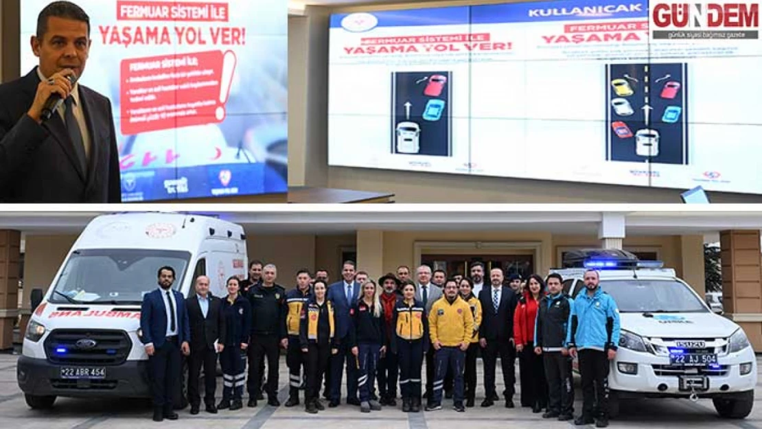 'Fermuar sistemi ile yaşama yol ver' kampanyası tanıtıldı