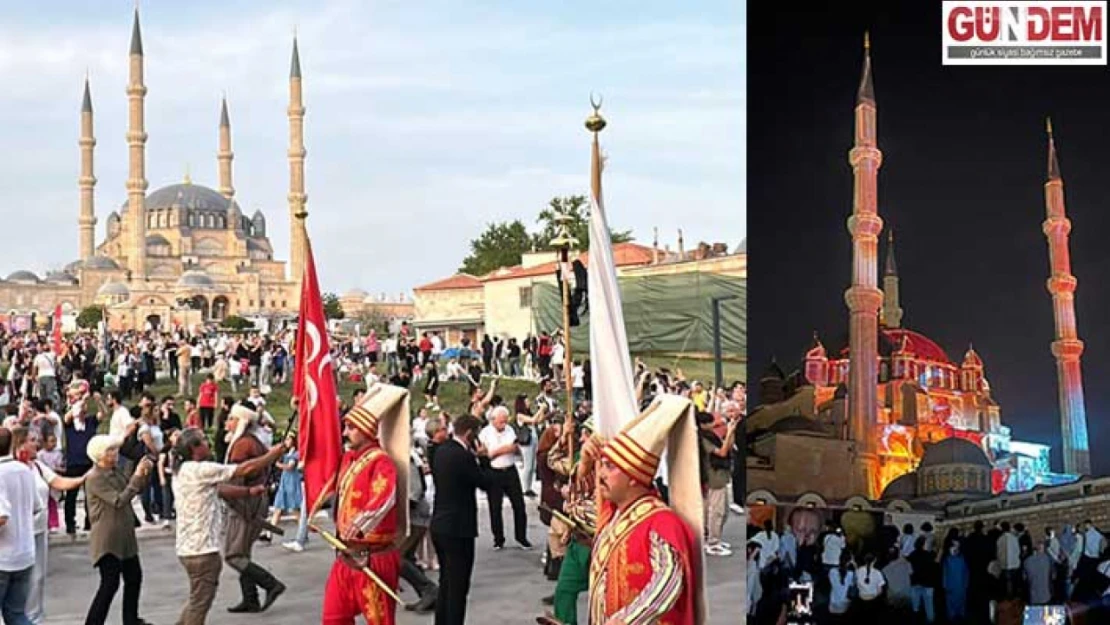 Fetih coşkusu Edirne'de hayat buldu