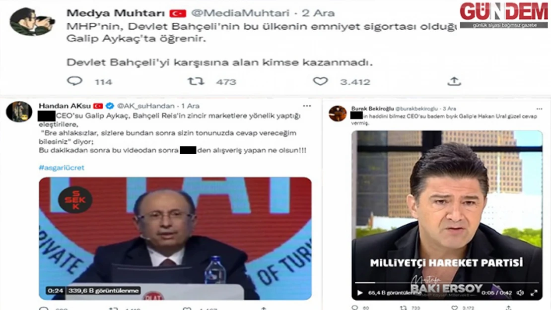 Galip Aykaç'a Tepkiler Çığ Gibi Büyüdü