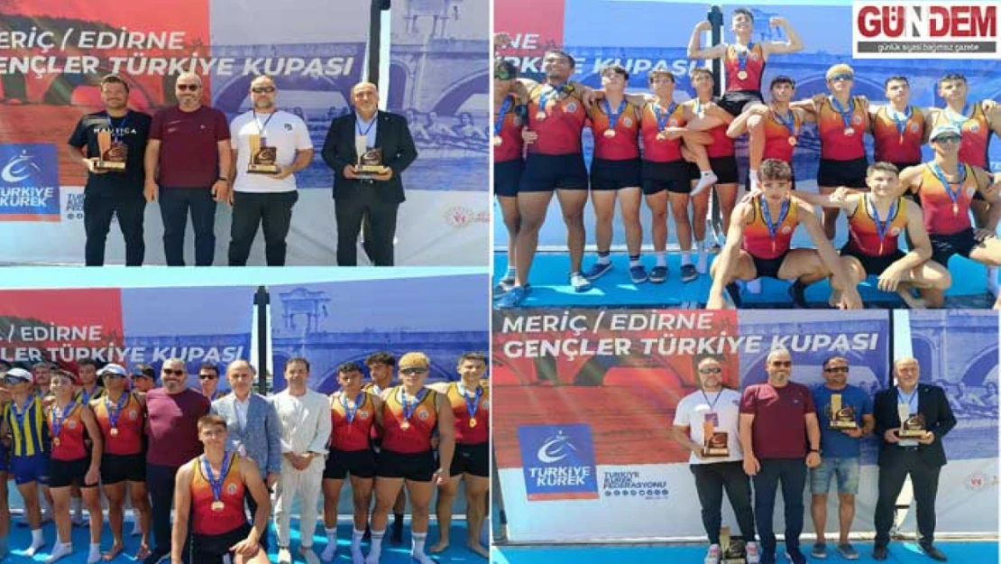 Gençler Türkiye Kupası Kürek yarışları tamamladı