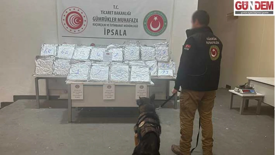 Gümrüklerden rekor uyuşturucu yakalaması