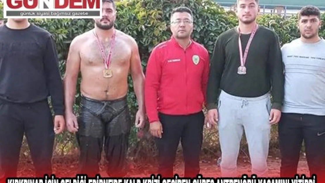 KIRKPINAR İÇİN GELDİĞİ EDİRNE'DE KALP KRİZİ GEÇİREN GÜREŞ ANTRENÖRÜ YAŞAMINI YİTİRDİ