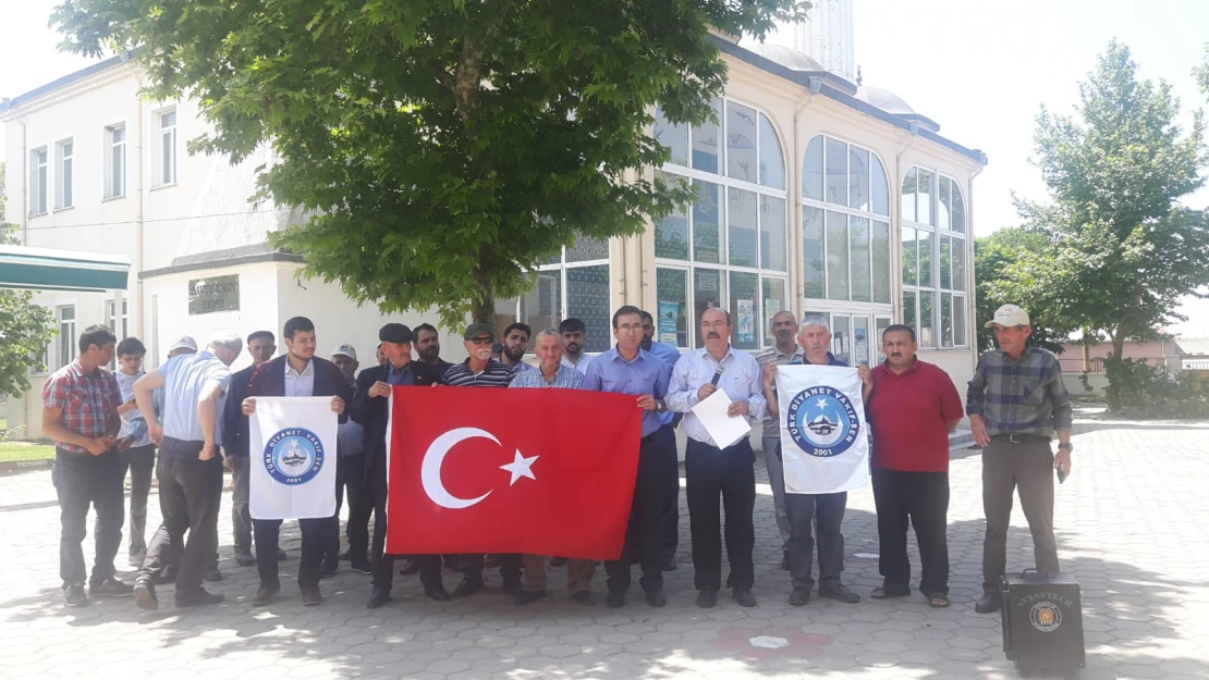 Sendika, köy muhtarını kınadı