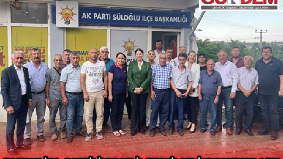 BAŞKAN İBA, PARTİLİLER VE İL TEŞKİLATI İLE BAYRAMLAŞTI