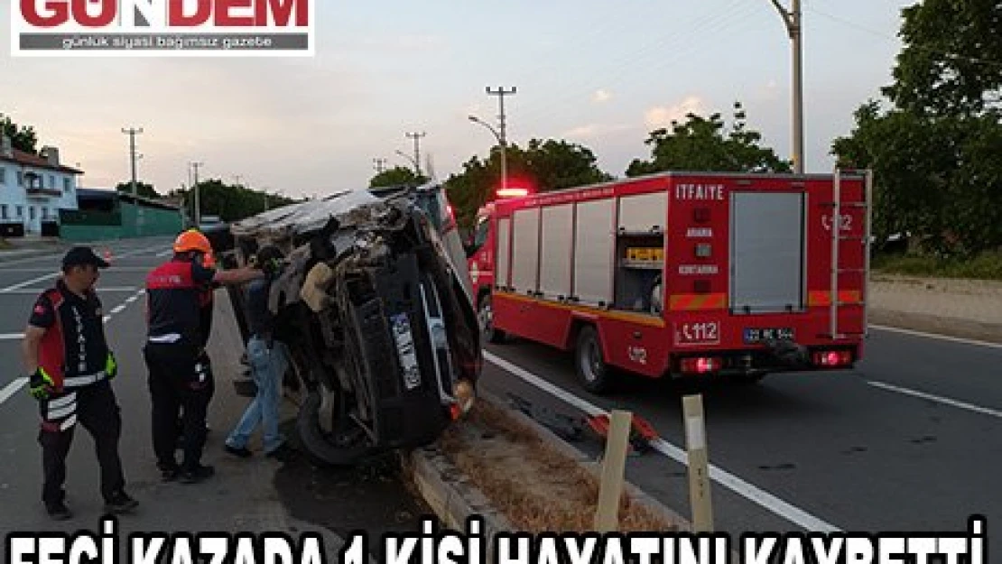 Feci kazada 1 kişi öldü