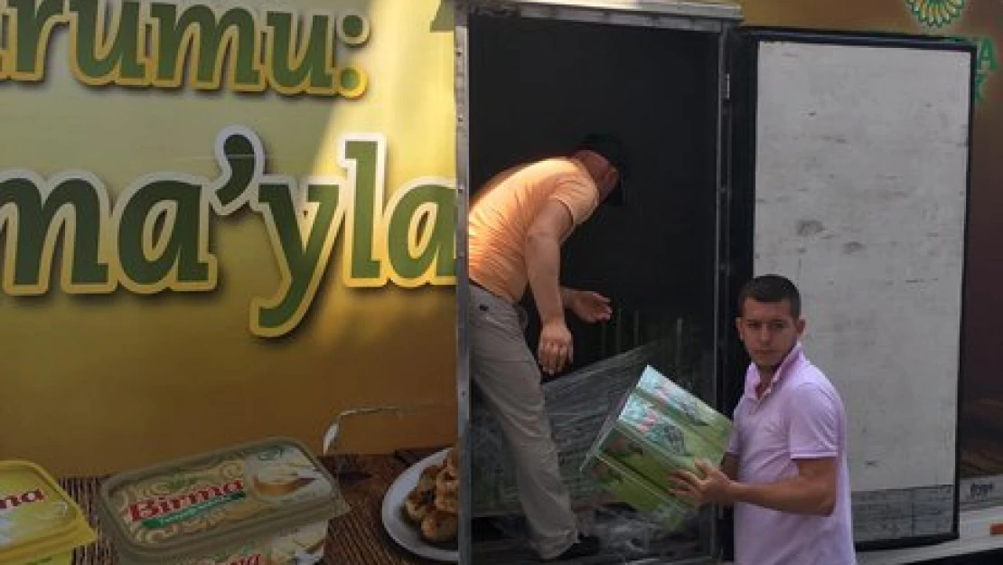 Kırkpınar'a 3 ton zeytinyağı