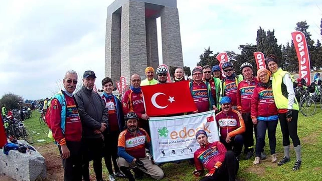 EDOSK Şehitler için saygı turu'nda