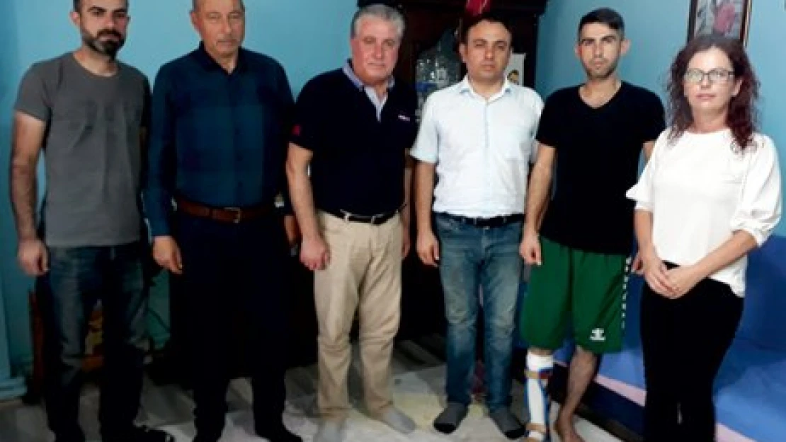 Terör gazisini unutmadılar