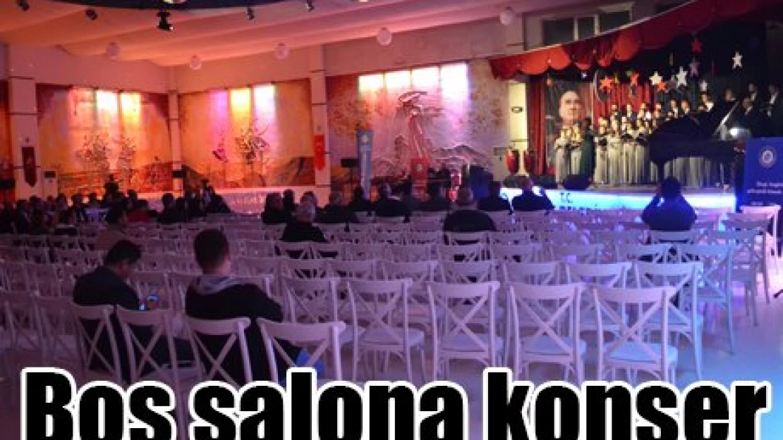 Boş salona konser