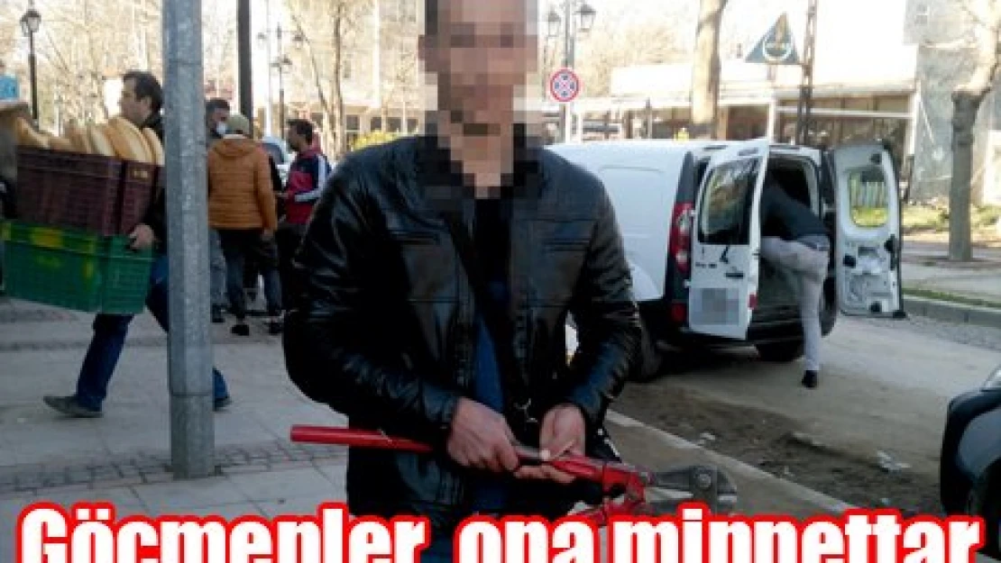 Göçmenler ona minnettar
