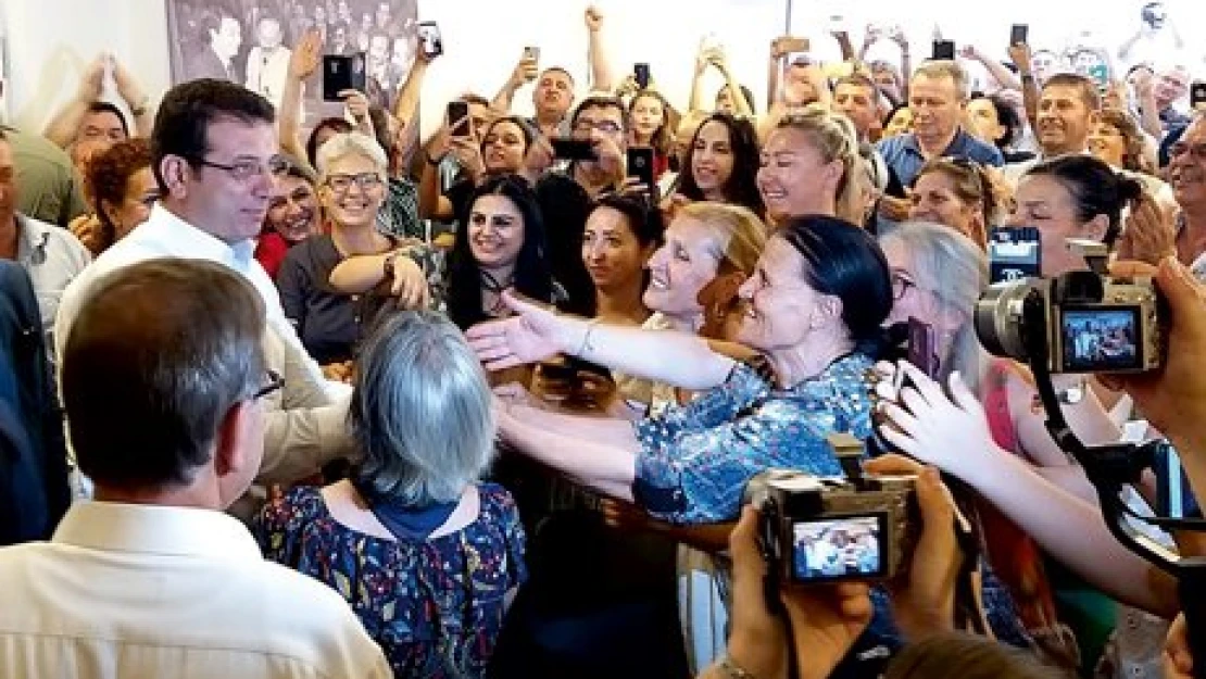İmamoğlu'na büyük ilgi