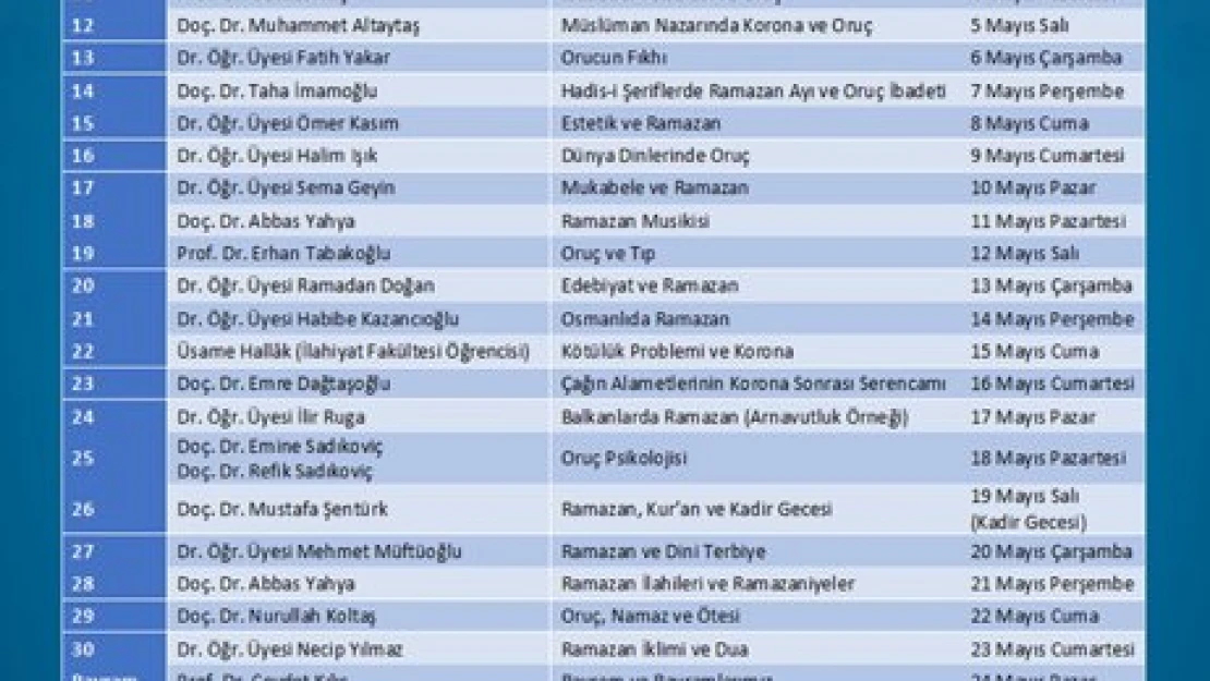 Üniversiteden online sohbet hizmeti