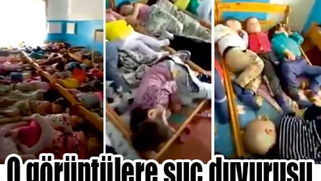 O görüntülere suç duyurusu