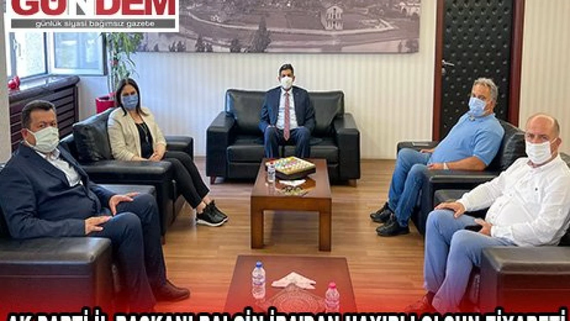 AK Parti İl Başkanı Balgin İba'dan hayırlı olsun ziyareti