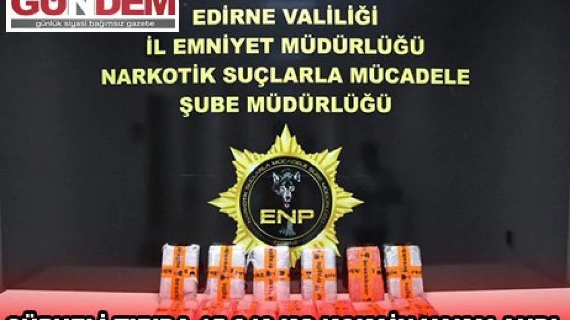 Şüpheli TIR'da 15,248 kg kokain yakalandı