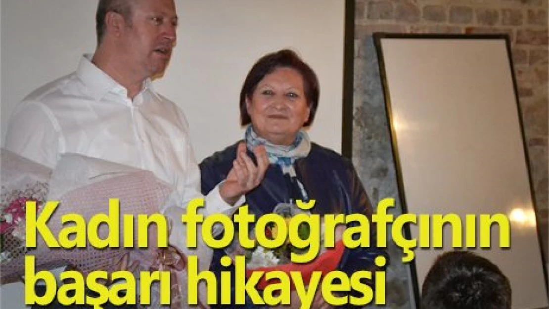 Kadın fotoğrafçının başarı hikayesi