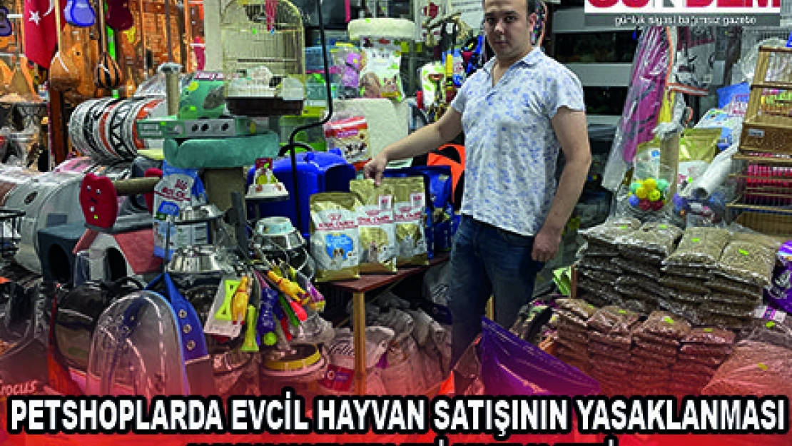 PETSHOPLARDA EVCİL HAYVAN SATIŞININ YASAKLANMASI HAYVANSEVERLERİ MUTLU ETTİ
