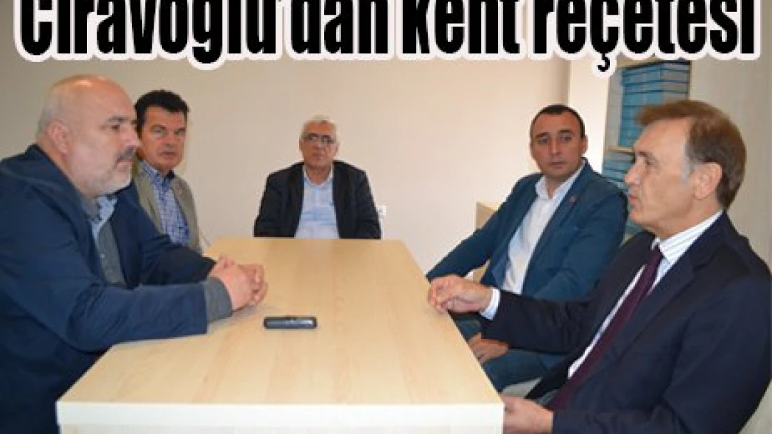 Ciravoğlu'dan kent reçetesi