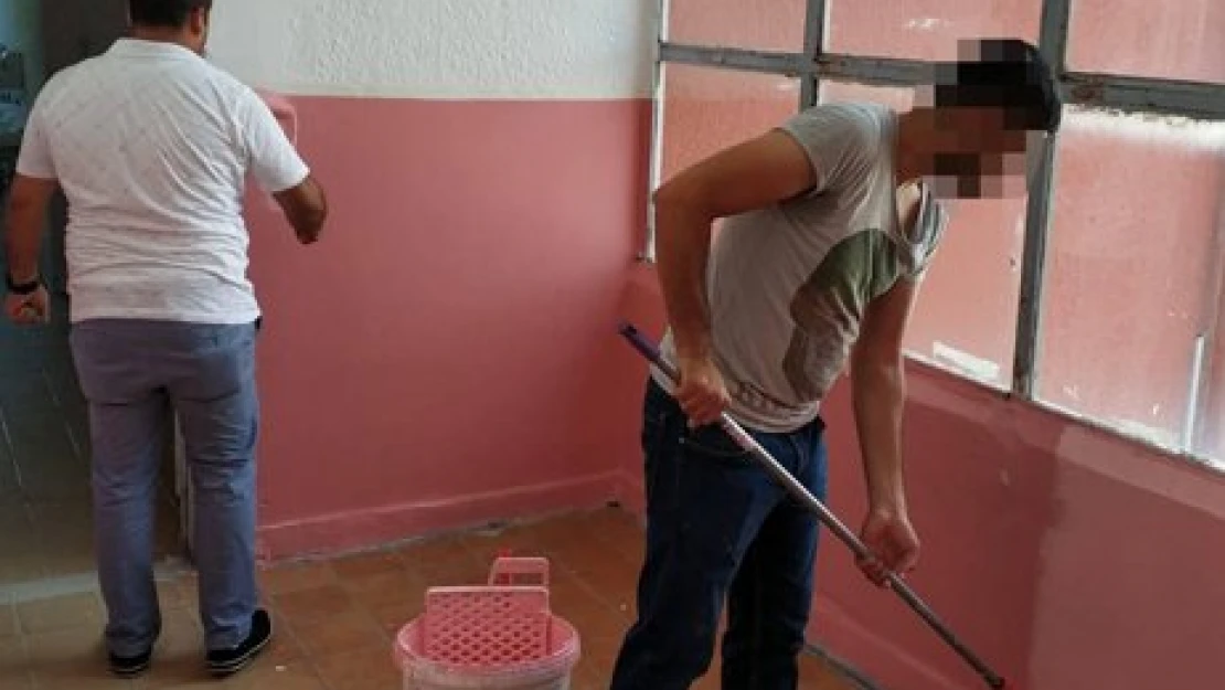 Hükümlülerden tadilata destek