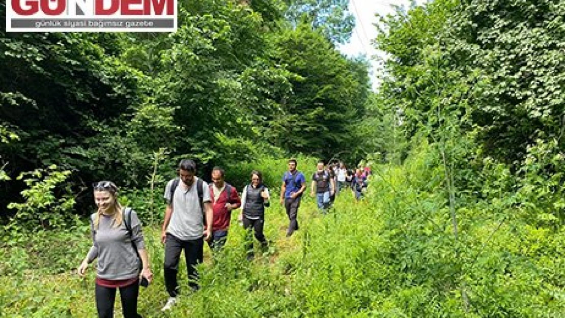 Doğa yürüyüşleri devam ediyor