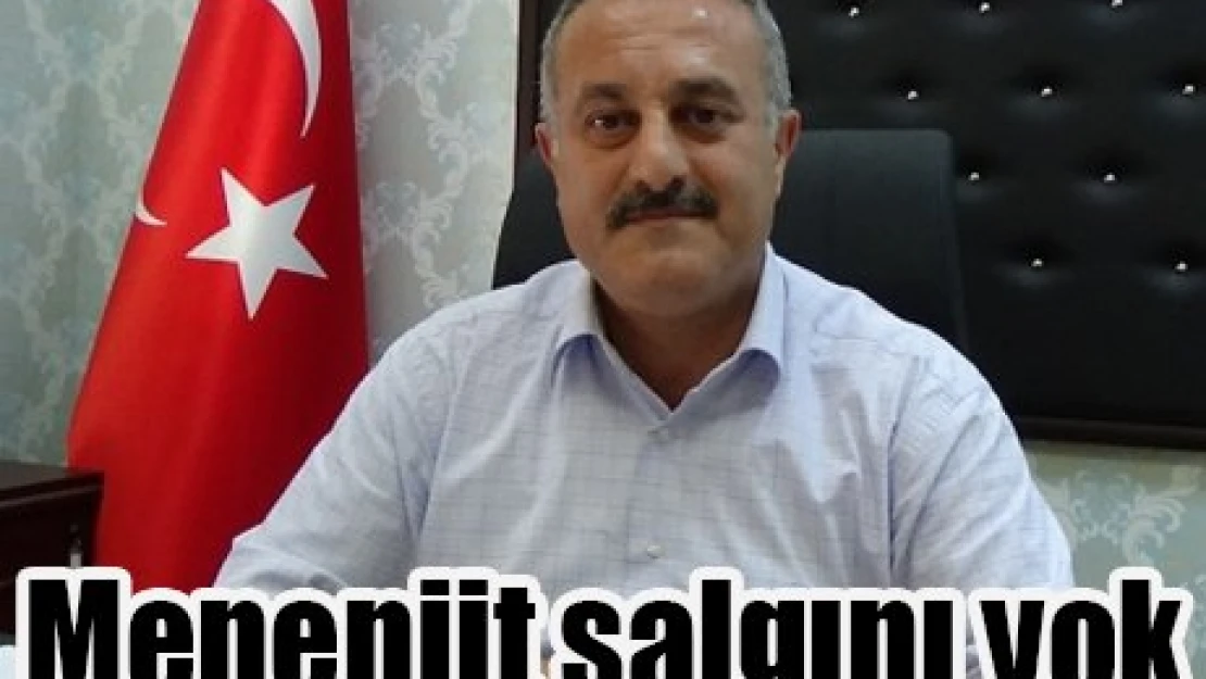 Menenjit salgını yok