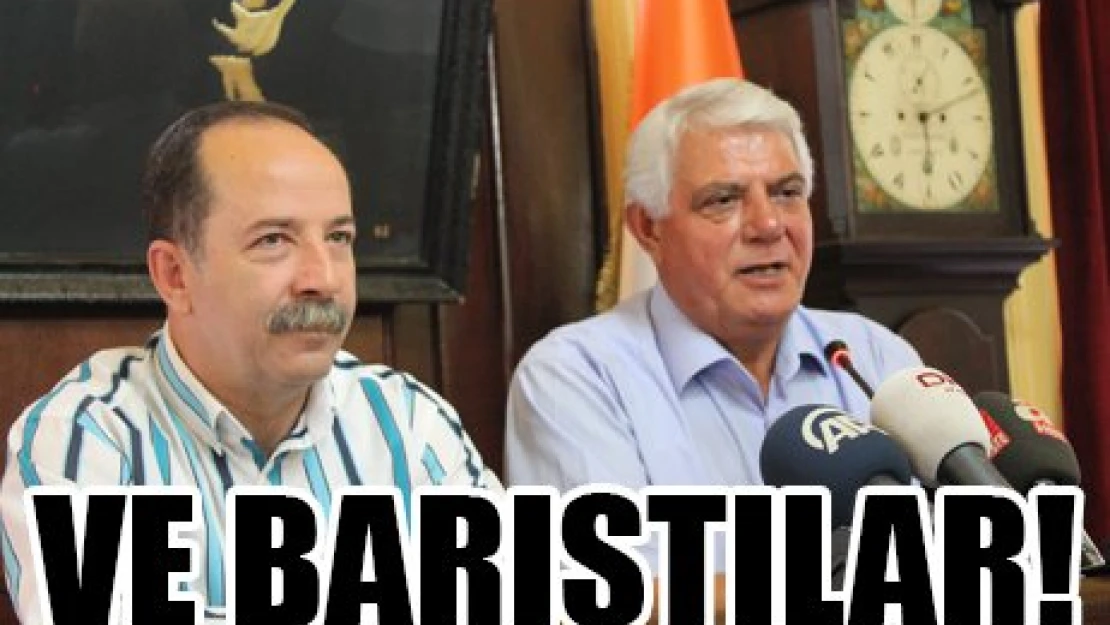 Ve barıştılar!