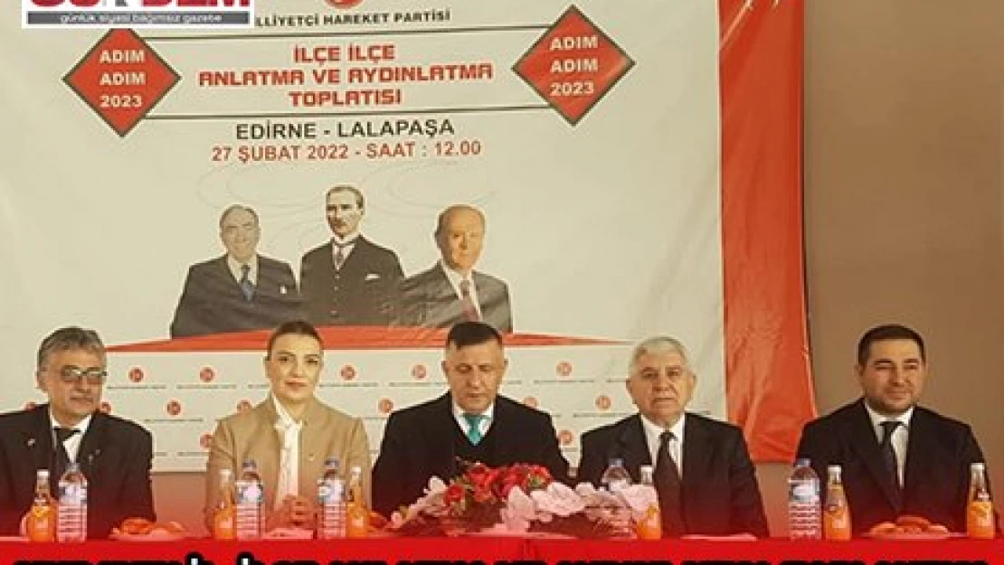 MHP'DEN İL  İLÇE ANLATMA VE AYDINLATMA TOPLANTISI