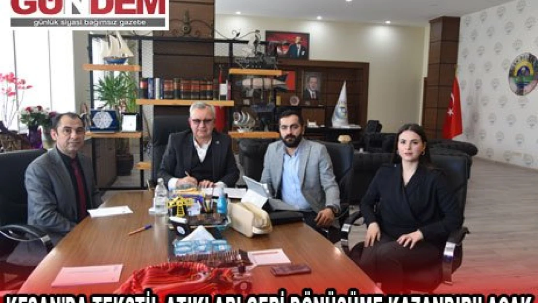 Keşan'da tekstil atıkları geri dönüşüme kazandırılacak