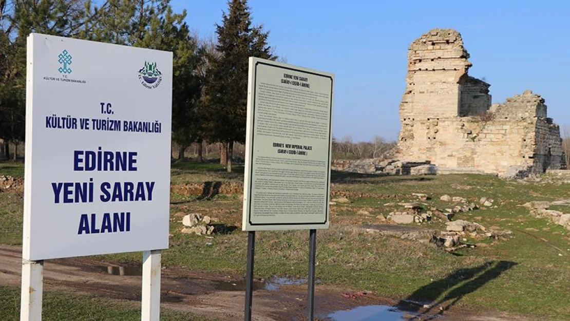 Edirne Sarayı'na TÜ devam edecek