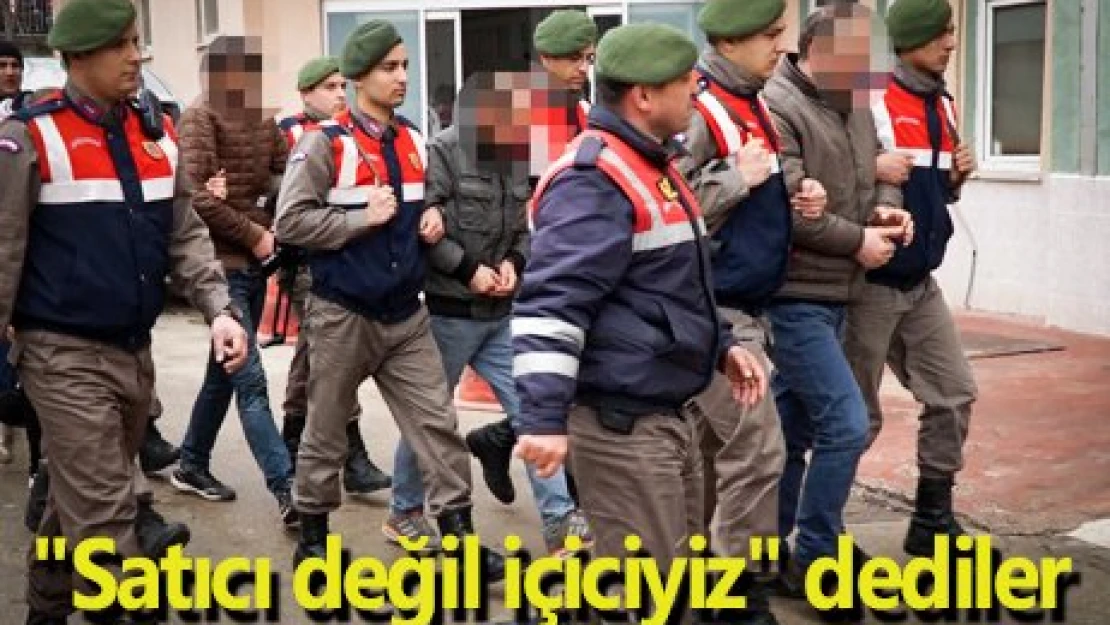 Satıcı değil içiciyiz dediler